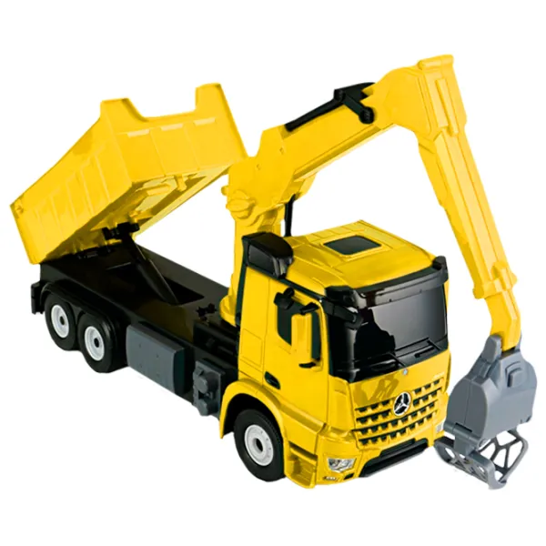 Electro Toys Rastar Mercedes-Benz Arocs Logging Vehicle 79060 2.5 km/ h/ 2.4 GHz/ Yellow photo 2