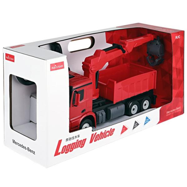 Electro Toys Rastar Mercedes-Benz Arocs Logging Vehicle 79060 2.5 km/ h/ 2.4 GHz/ Red photo 5