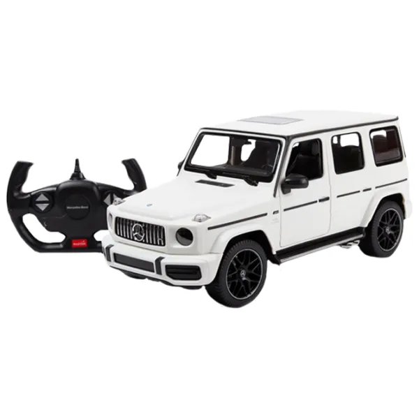 Electro Toys Rastar Mercedes-Benz G63 95700 7 km/ h/ 2.4 GHz/ White photo 3 Electro Toys Rastar Mercedes-Benz G63 95700 7 km/ h/ 2.4 GHz/ White photo 3