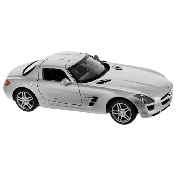 Mașină Rastar Mercedes-Benz SLS (47600-8)  15 km/h / 2700 Hz / White photo 2 Mașină Rastar Mercedes-Benz SLS (47600-8)  15 km/h / 2700 Hz / White photo 2