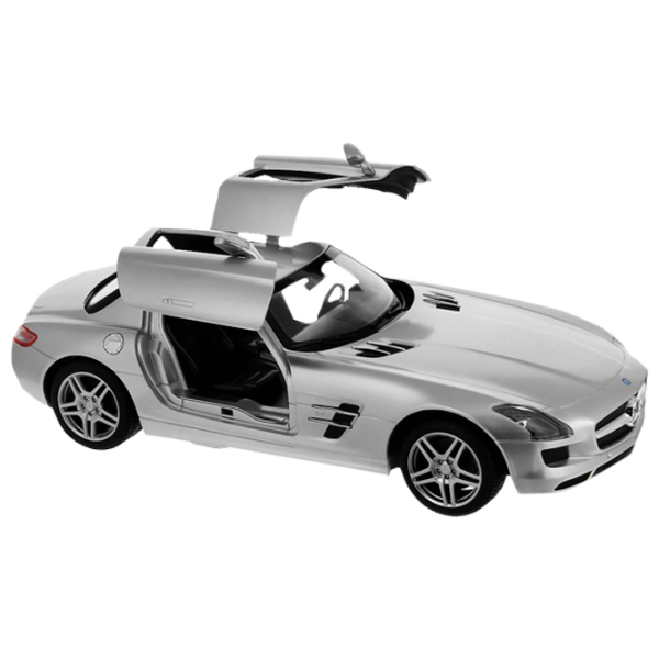 Mașină Rastar Mercedes-Benz SLS (47600-8)  15 km/h / 2700 Hz / White photo 3 Mașină Rastar Mercedes-Benz SLS (47600-8)  15 km/h / 2700 Hz / White photo 3