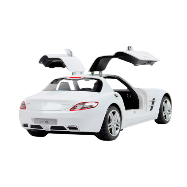 Mașină Rastar Mercedes-Benz SLS (47600-8)  15 km/h / 2700 Hz / White photo 4 Mașină Rastar Mercedes-Benz SLS (47600-8)  15 km/h / 2700 Hz / White photo 4