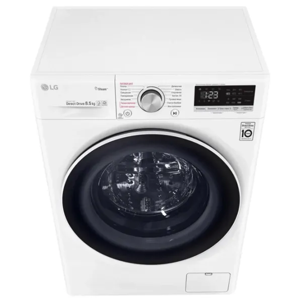 Mașină de spălat LG F2V5GS0W Direct Drive/AI DD/Steam/LG ThinQ/8.5 kg/White photo 6 Mașină de spălat LG F2V5GS0W Direct Drive/AI DD/Steam/LG ThinQ/8.5 kg/White photo 6