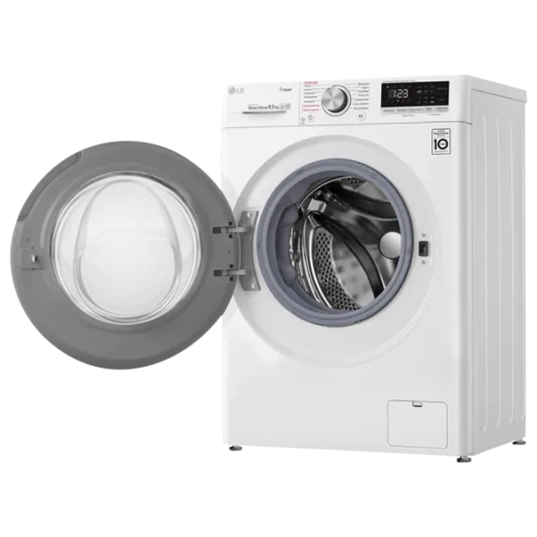 Mașină de spălat LG F2V5GS0W Direct Drive/AI DD/Steam/LG ThinQ/8.5 kg/White photo 7 Mașină de spălat LG F2V5GS0W Direct Drive/AI DD/Steam/LG ThinQ/8.5 kg/White photo 7