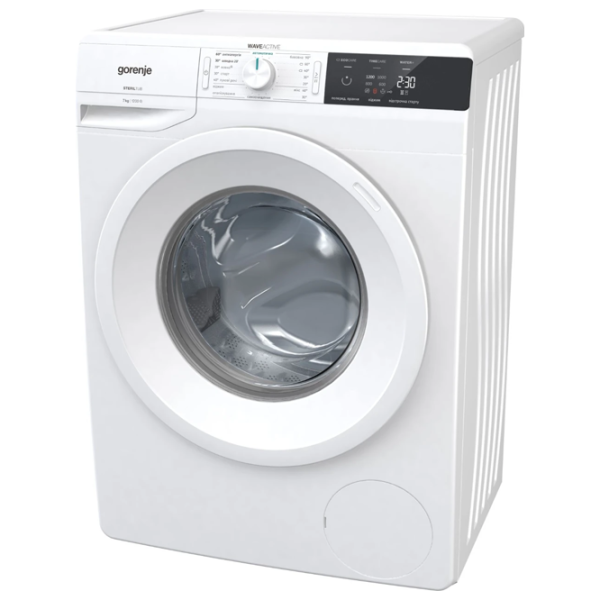 Стиральная машина Gorenje WE 72S3 7 кг / 1200 об/мин / Белый photo 2 Стиральная машина Gorenje WE 72S3 7 кг / 1200 об/мин / Белый photo 2