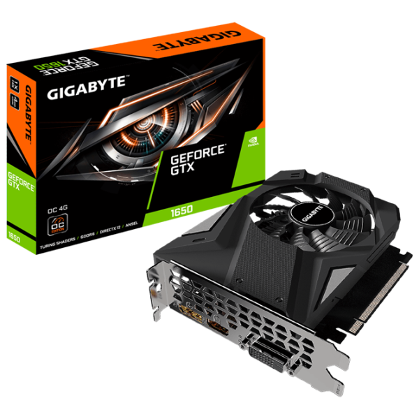 Видеокарта Gigabyte GeForce GTX 1650 OC PCI Express x16 3.0 / 4 ГБ photo 6 Видеокарта Gigabyte GeForce GTX 1650 OC PCI Express x16 3.0 / 4 ГБ photo 6