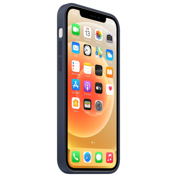 Husă pentru smartphone Apple iPhone 12/ 12 Pro Apple/ MagSafe Back/ TPU/ Deep Blue photo 3 Husă pentru smartphone Apple iPhone 12/ 12 Pro Apple/ MagSafe Back/ TPU/ Deep Blue photo 3