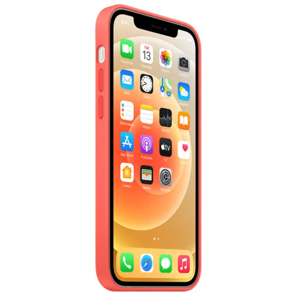 Чехол для смартфона Apple iPhone 12/ 12 Pro Apple/ MagSafe Back/ TPU/ Citrus Красный photo 2