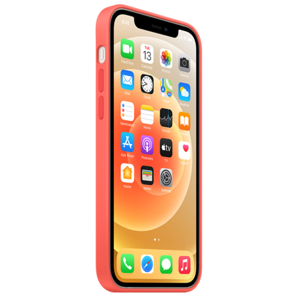Чехол для смартфона Apple iPhone 12/ 12 Pro Apple/ MagSafe Back/ TPU/ Citrus Красный photo 2