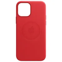 Husă pentru smartphone Apple iPhone 12/ 12 Pro Apple/ MagSafe Back/ Piele/ Red photo 2