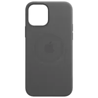 Husă pentru smartphone Apple iPhone 12/ 12 Pro Apple/ MagSafe Back/ Piele/ Black photo 2