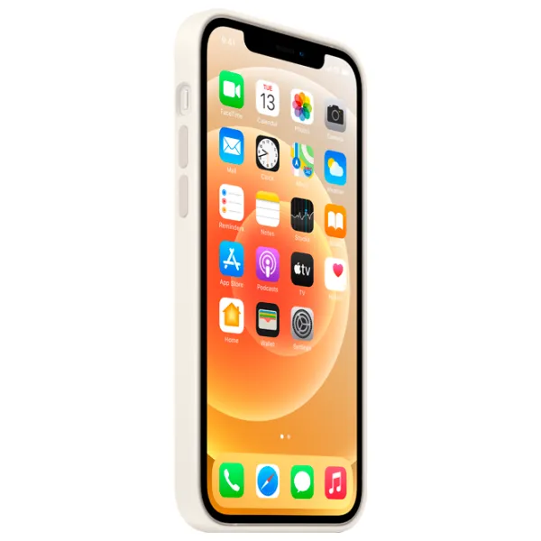 Чехол для смартфона Apple iPhone 12/ 12 Pro Apple/ MagSafe Back/ TPU/ Белый photo 2 Чехол для смартфона Apple iPhone 12/ 12 Pro Apple/ MagSafe Back/ TPU/ Белый photo 2