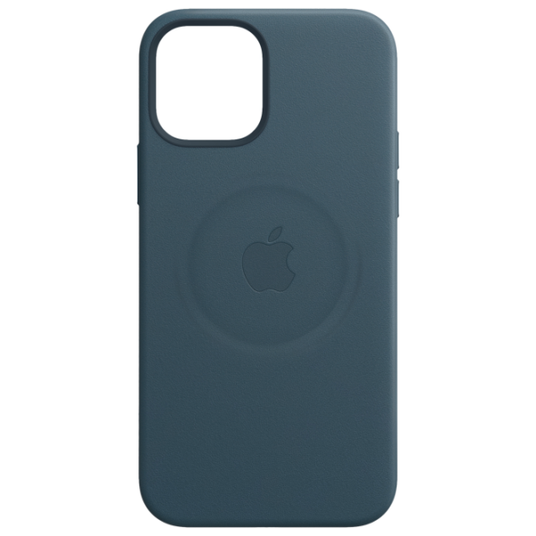 Husă pentru smartphone Apple iPhone 12/ 12 Pro Apple/ MagSafe Back/ Piele/ Baltic Blue photo 2