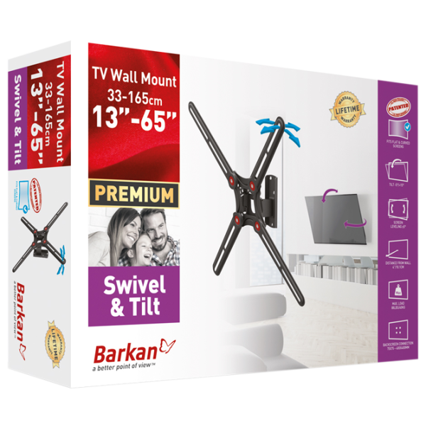 Suport TV Barkan BM320 VESA 400 x 400 mm photo 4