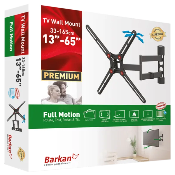 Suport TV Barkan BM343 VESA 400 x 400 mm photo 3