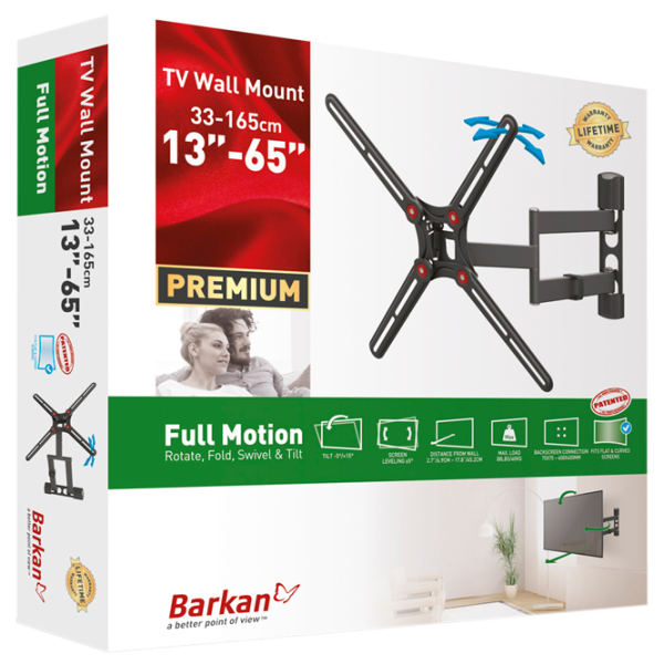 Suport TV Barkan BM343 VESA 400 x 400 mm photo 3