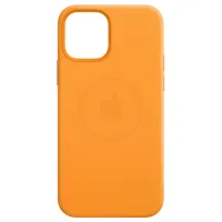 Husă pentru smartphone Apple iPhone 12 mini Apple/ MagSafe Back/ Piele/ California Poppy Yellow photo 2