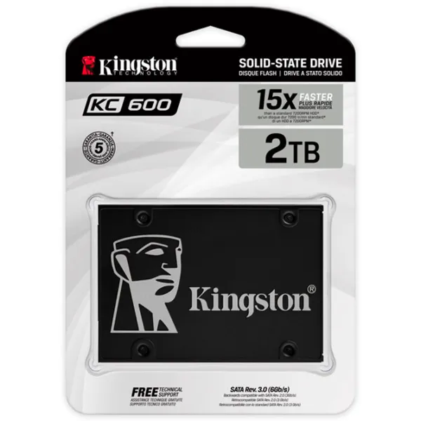 SSD Kingston KC600 2 TB 2.5'' photo 4
