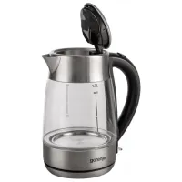 Электрочайник Gorenje K17GE 1.7л / Закрытая спираль / Нержавеющая сталь photo 2