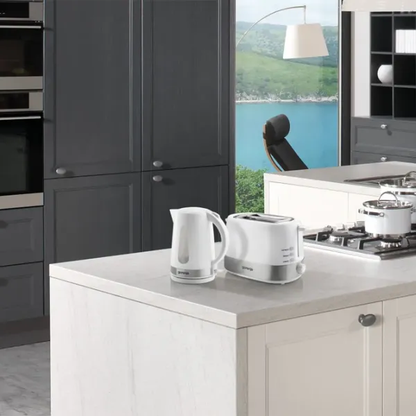 Ceainic electric Gorenje K17WE 1.7l / Ascuns / White photo 6