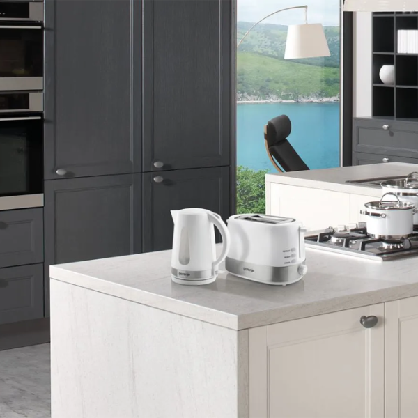 Ceainic electric Gorenje K17WE 1.7l / Ascuns / White photo 6