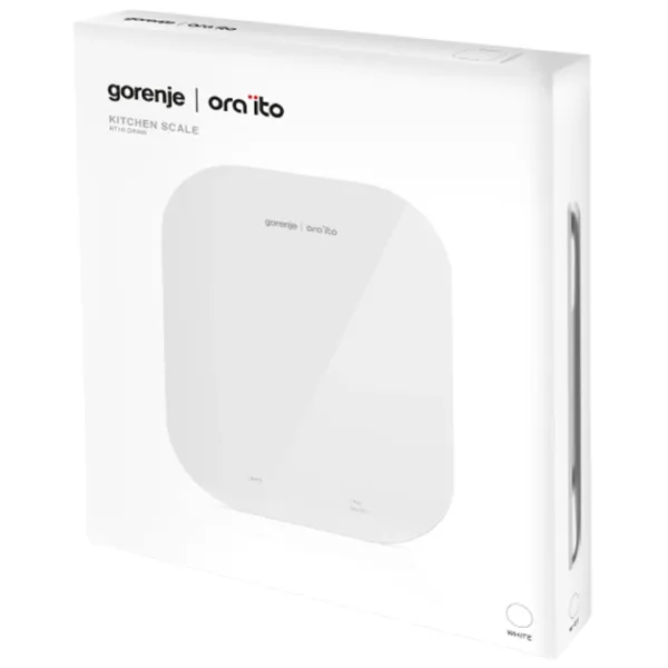 Кухонные весы Gorenje KT 10 ORAITO W Белый photo 4