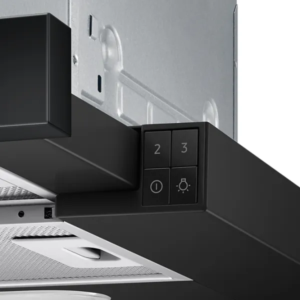 Вытяжка Samsung NK24M1030IB/UR Телескопическая/ Черный/ Серый photo 5