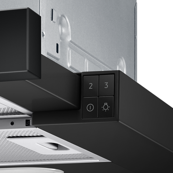 Вытяжка Samsung NK24M1030IB/UR Телескопическая/ Черный/ Серый photo 5