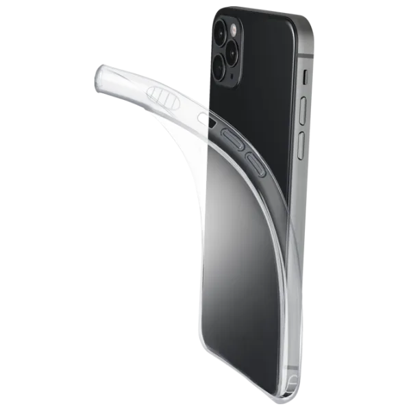 Husă pentru smartphone Apple iPhone 12/ 12 Pro Cellularline/ Back/ TPU/ Transparent photo 2