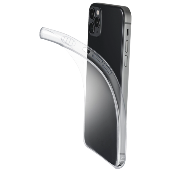 Husă pentru smartphone Apple iPhone 12/ 12 Pro Cellularline/ Back/ TPU/ Transparent photo 2