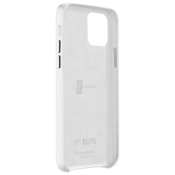 Чехол для смартфона Apple iPhone 12/ 12 Pro Cellularline/ Back/ Кожа/ Белый photo 2
