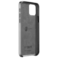 Husă pentru smartphone Apple iPhone 12/ 12 Pro Cellularline/ Back/ Piele/ Black photo 2