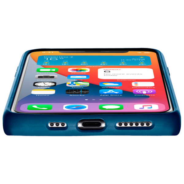 Husă pentru smartphone Apple iPhone 12/ 12 Pro Cellularline/ Back/ Silicon/ Blue photo 3 Husă pentru smartphone Apple iPhone 12/ 12 Pro Cellularline/ Back/ Silicon/ Blue photo 3