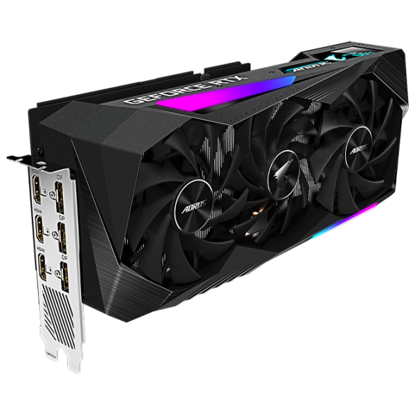 Видеокарта Gigabyte AORUS GeForce RTX 3070 MASTER PCI Express x16 4.0 / 8 ГБ photo 7 Видеокарта Gigabyte AORUS GeForce RTX 3070 MASTER PCI Express x16 4.0 / 8 ГБ photo 7