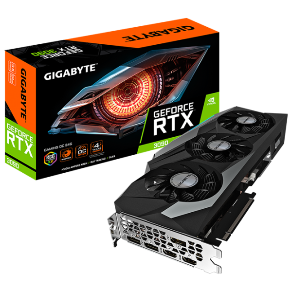 Видеокарта Gigabyte GeForce RTX 3090 GAMING PCI Express x16 4.0 / 24 ГБ photo 8 Видеокарта Gigabyte GeForce RTX 3090 GAMING PCI Express x16 4.0 / 24 ГБ photo 8