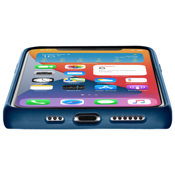 Husă pentru smartphone Apple iPhone 12 Pro Max Cellularline/ Back/ Silicon/ Blue photo 3 Husă pentru smartphone Apple iPhone 12 Pro Max Cellularline/ Back/ Silicon/ Blue photo 3