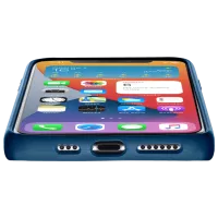 Husă pentru smartphone Apple iPhone 12 Pro Max Cellularline/ Back/ Silicon/ Blue photo 3