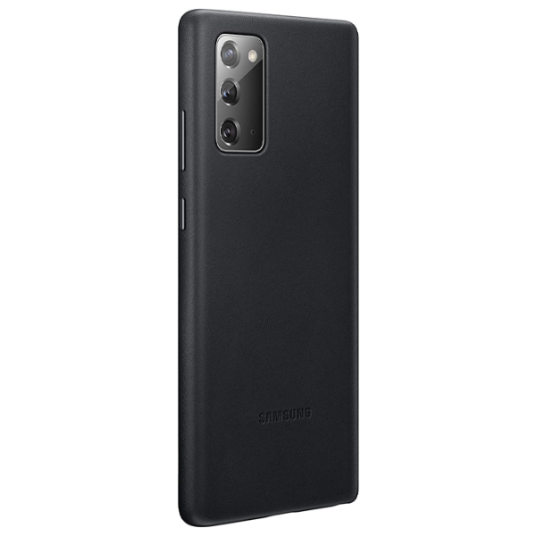 Чехол для смартфона Samsung Galaxy Note 20 Samsung/ Back/ Кожа/ Черный photo 2