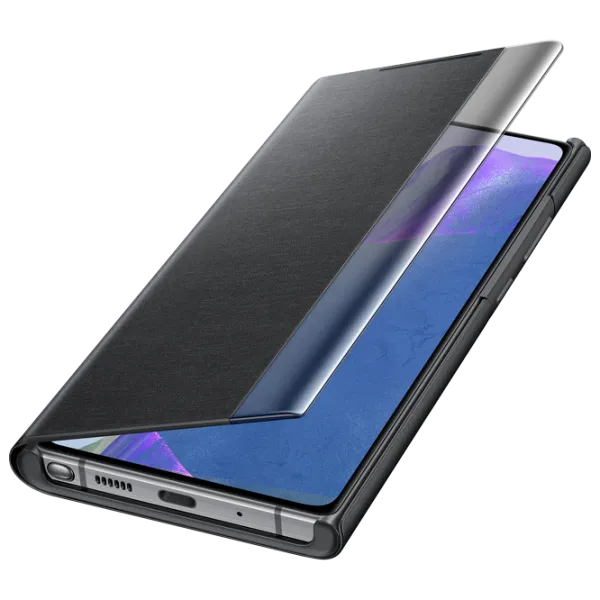 Чехол для смартфона Samsung Galaxy Note 20 Samsung/ Flip Cover View/ PU/ Черный photo 3