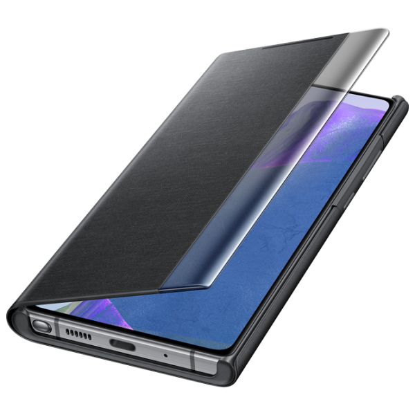 Чехол для смартфона Samsung Galaxy Note 20 Samsung/ Flip Cover View/ PU/ Черный photo 3