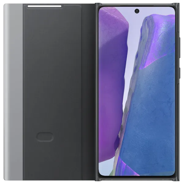 Чехол для смартфона Samsung Galaxy Note 20 Samsung/ Flip Cover View/ PU/ Черный photo 4