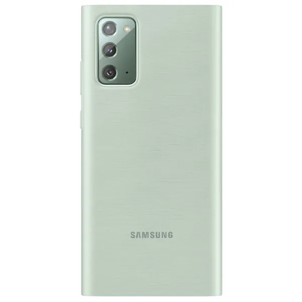 Чехол для смартфона Samsung Galaxy Note 20 Samsung/ Flip Cover View/ PU/ Mint Зелёный photo 2