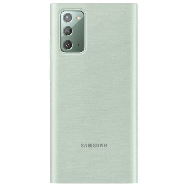 Чехол для смартфона Samsung Galaxy Note 20 Samsung/ Flip Cover View/ PU/ Mint Зелёный photo 2