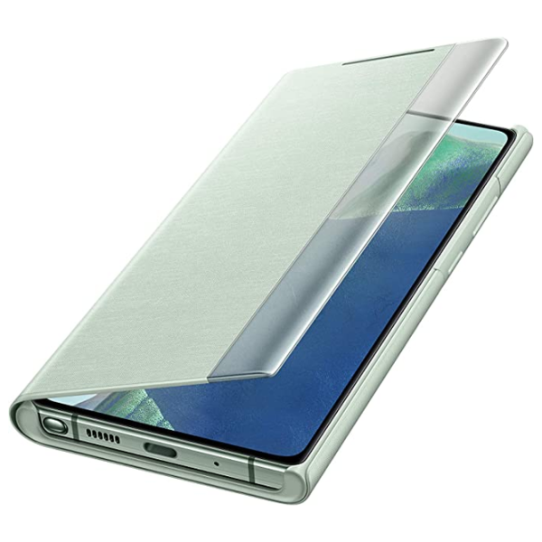Чехол для смартфона Samsung Galaxy Note 20 Samsung/ Flip Cover View/ PU/ Mint Зелёный photo 3