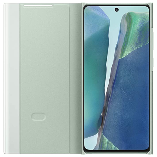 Чехол для смартфона Samsung Galaxy Note 20 Samsung/ Flip Cover View/ PU/ Mint Зелёный photo 4