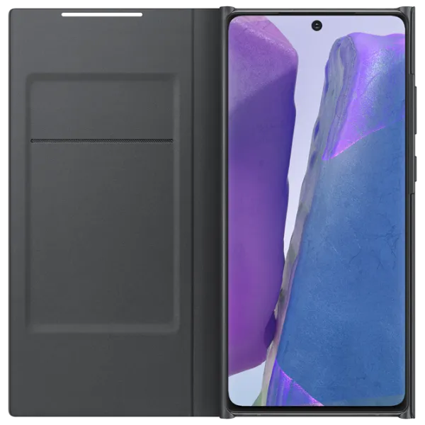 Чехол для смартфона Samsung Galaxy Note 20 Samsung/ LED View Cover/ PC/ Черный photo 4