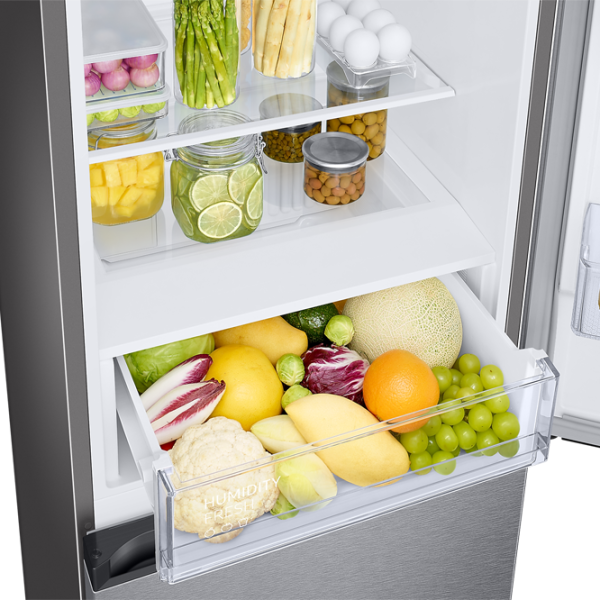Frigider Samsung RB36T670FSA/UA cu congelator jos 360 l / 193.5 cm / Inox photo 7