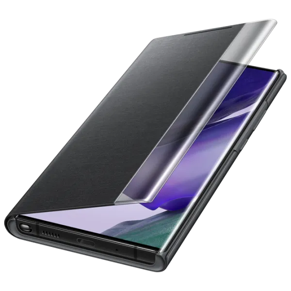 Чехол для смартфона Samsung Galaxy Note 20 Ultra Samsung/ Flip Cover View/ PC/ PU/ Черный photo 2