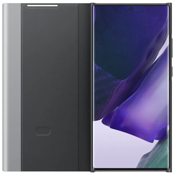 Чехол для смартфона Samsung Galaxy Note 20 Ultra Samsung/ Flip Cover View/ PC/ PU/ Черный photo 3