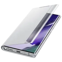 Чехол для смартфона Samsung Galaxy Note 20 Ultra Samsung/ Flip Cover View/ PC/ PU/ Серебристый Белый photo 4